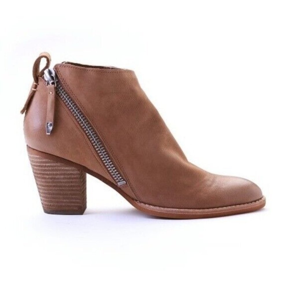 Dolce Vita Jaeger Teak Brown Nubuck Booties Women’s Size 7 - Picture 1 of 11